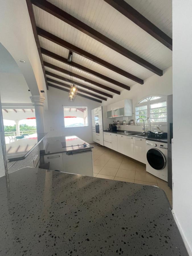 Les Appart Villa Sunbay Caraibes Avec Piscine Privative Vue Mer Et Montagne เลอ ฟร็องซัว ภายนอก รูปภาพ