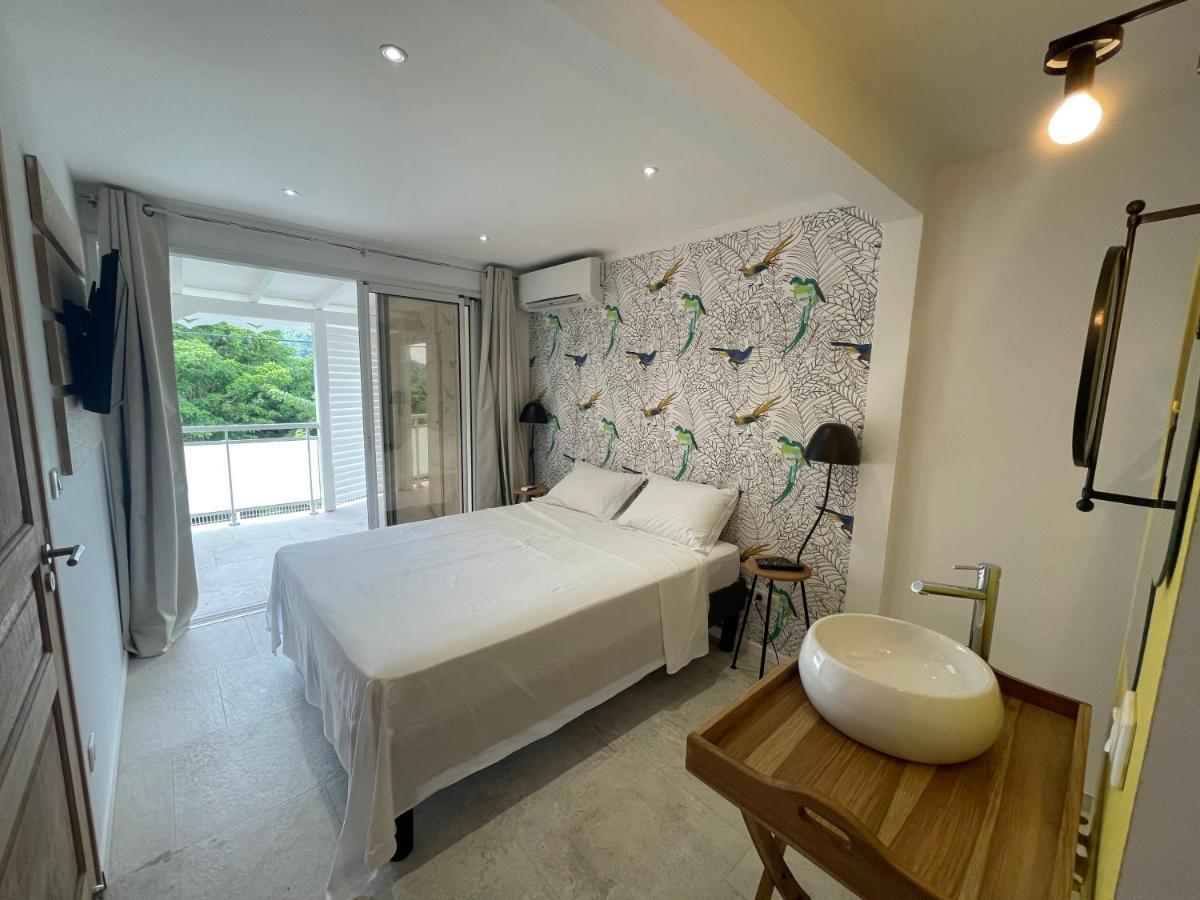 Les Appart Villa Sunbay Caraibes Avec Piscine Privative Vue Mer Et Montagne เลอ ฟร็องซัว ภายนอก รูปภาพ