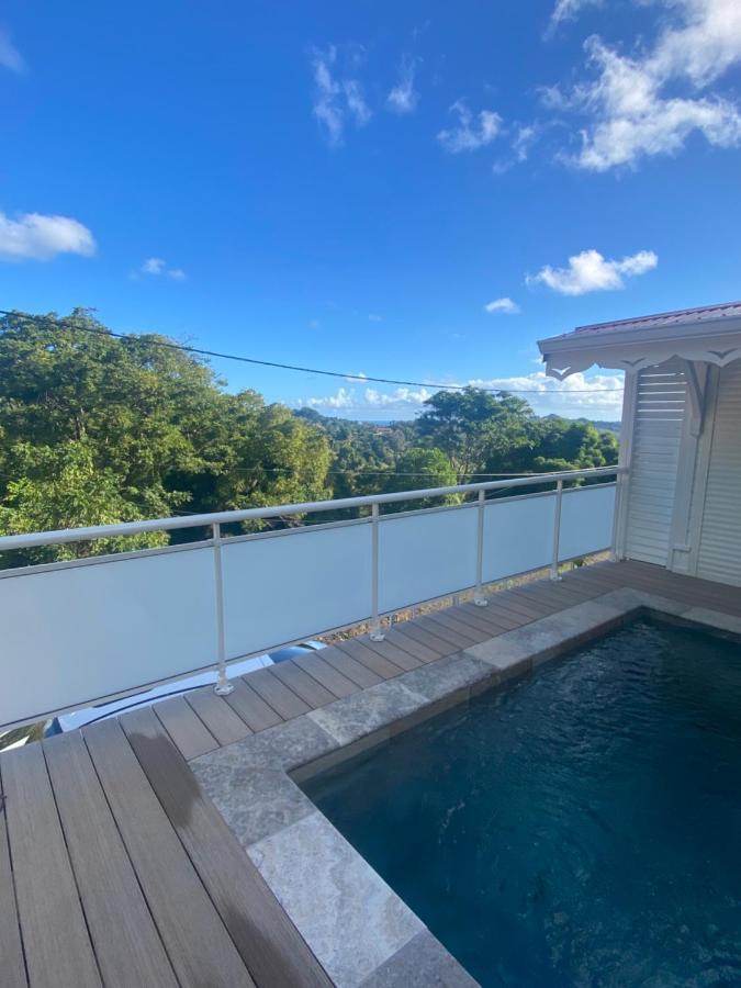 Les Appart Villa Sunbay Caraibes Avec Piscine Privative Vue Mer Et Montagne เลอ ฟร็องซัว ภายนอก รูปภาพ